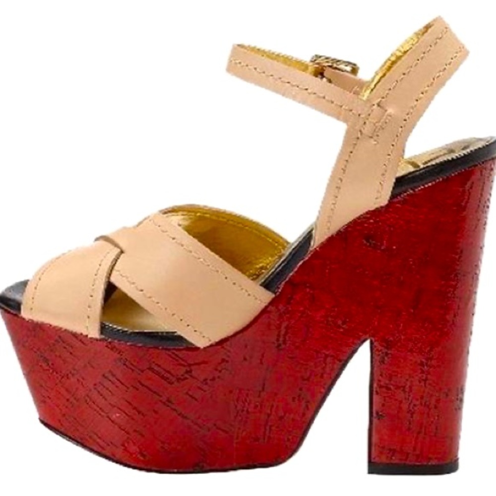 Kelsi Dagger Darcie Colorblock Platform Sandal